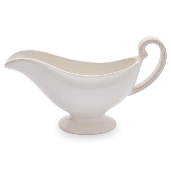 Pearl Stoneware Gravy Boat