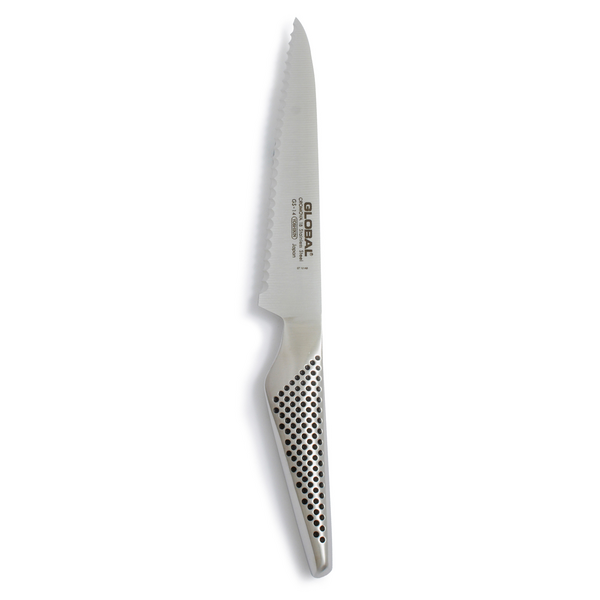 Global Serrated Utility Knife, 6&#34;