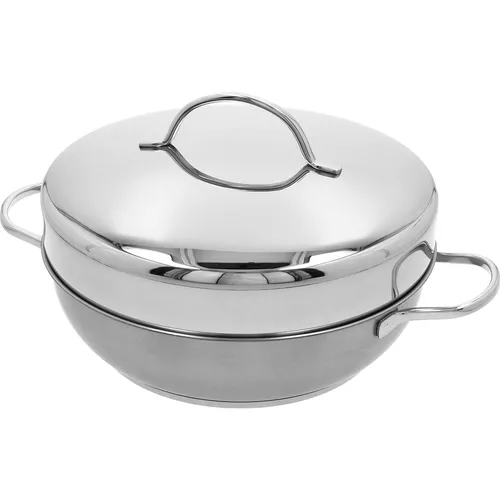 Demeyere Resto3 4-Piece Stainless-Steel Stovetop Smoker Set