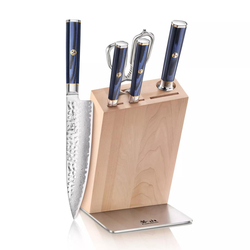 Cangshan Kita 6-Piece HUA Knife Block Set Knife set Blue block