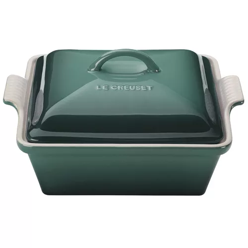 Le Creuset Heritage Square Covered Casserole, 9" Le Creuset Heritage Square Covered Casserole, 9"