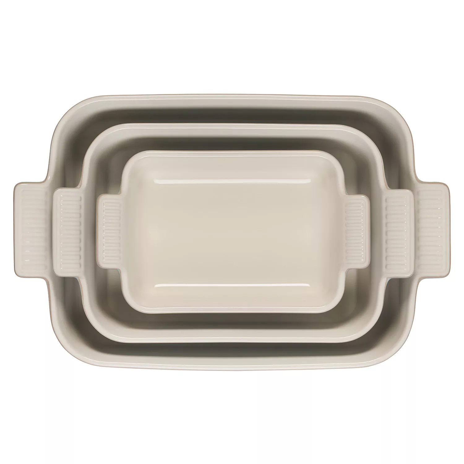 Le Creuset Heritage Stoneware 3-Piece Rectangular Baker Set