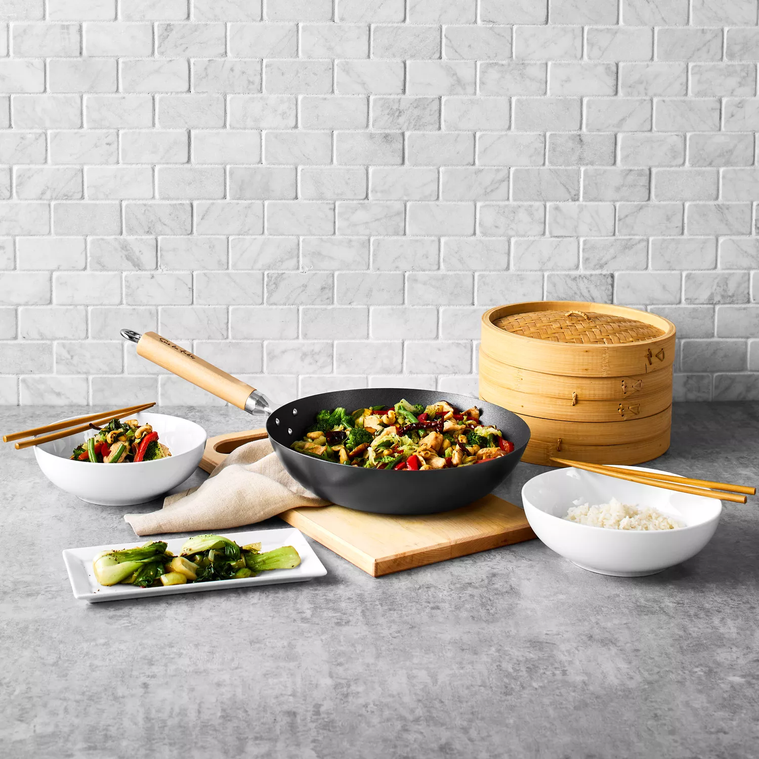 Sur La Table Professional Nonstick Wok