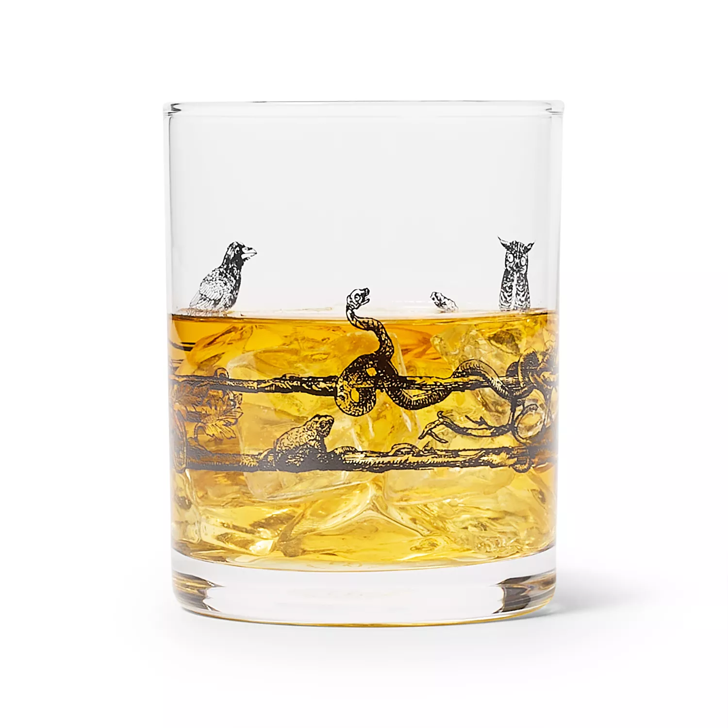 Sur La Table Halloween Double Old-Fashioned Glass