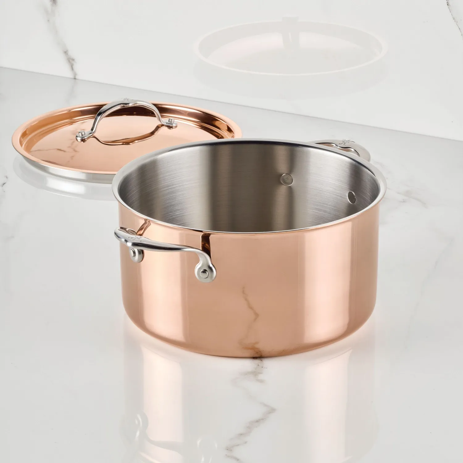Hestan CopperBond® Aura™ Covered Stockpot