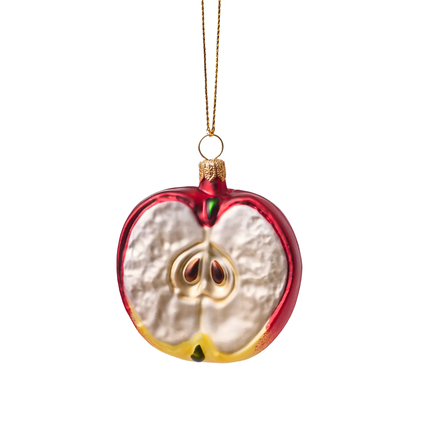 Sur la table Red Apple Ornament