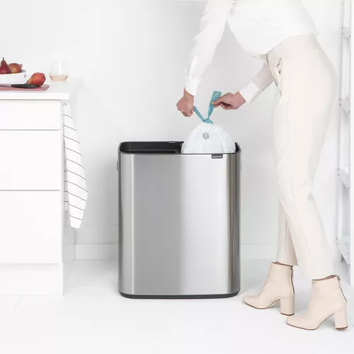 Brabantia Bo Touch Top Can, 2 x 30 L