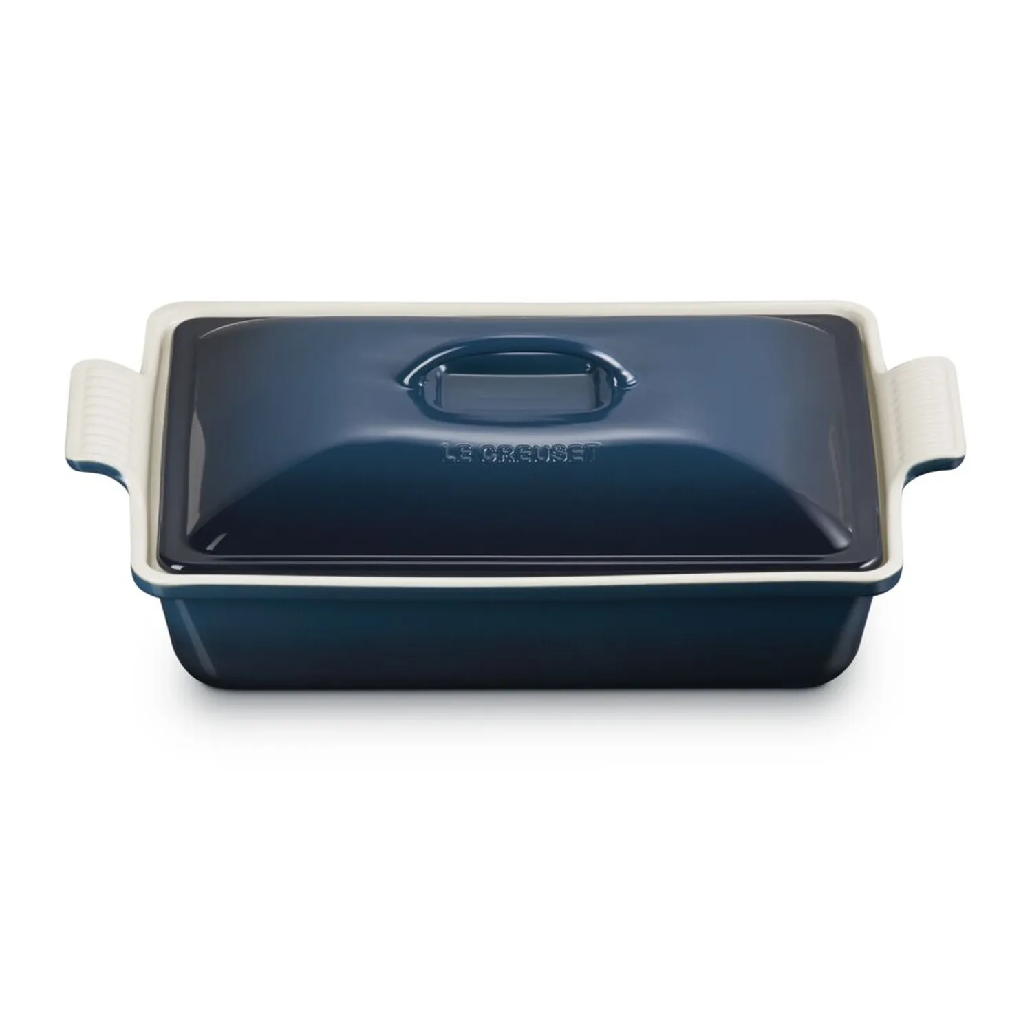 Le Creuset Heritage Stoneware Covered Baker, 4 qt.