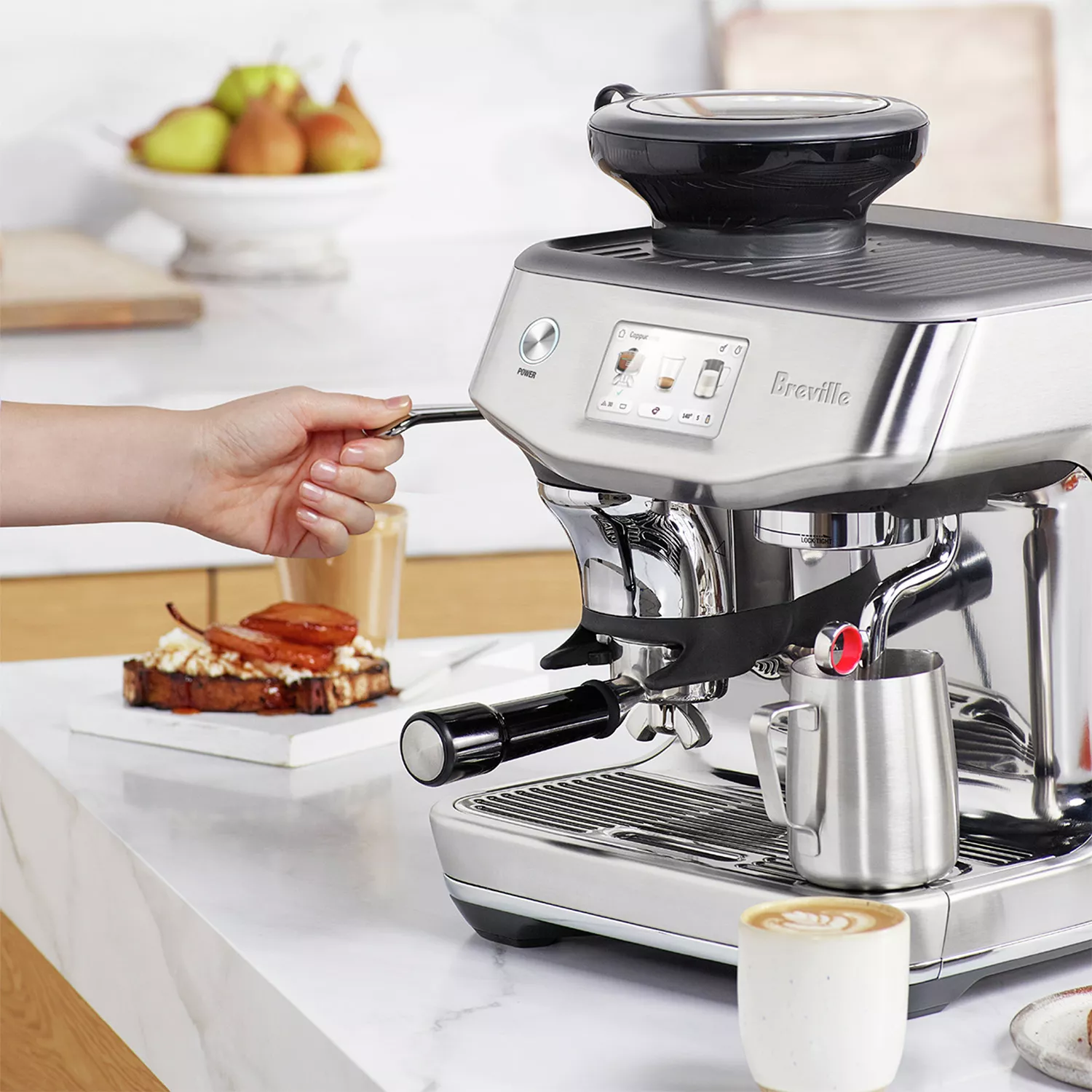 Sage Barista Express Impress — home espresso machine – Assembly Coffee  London