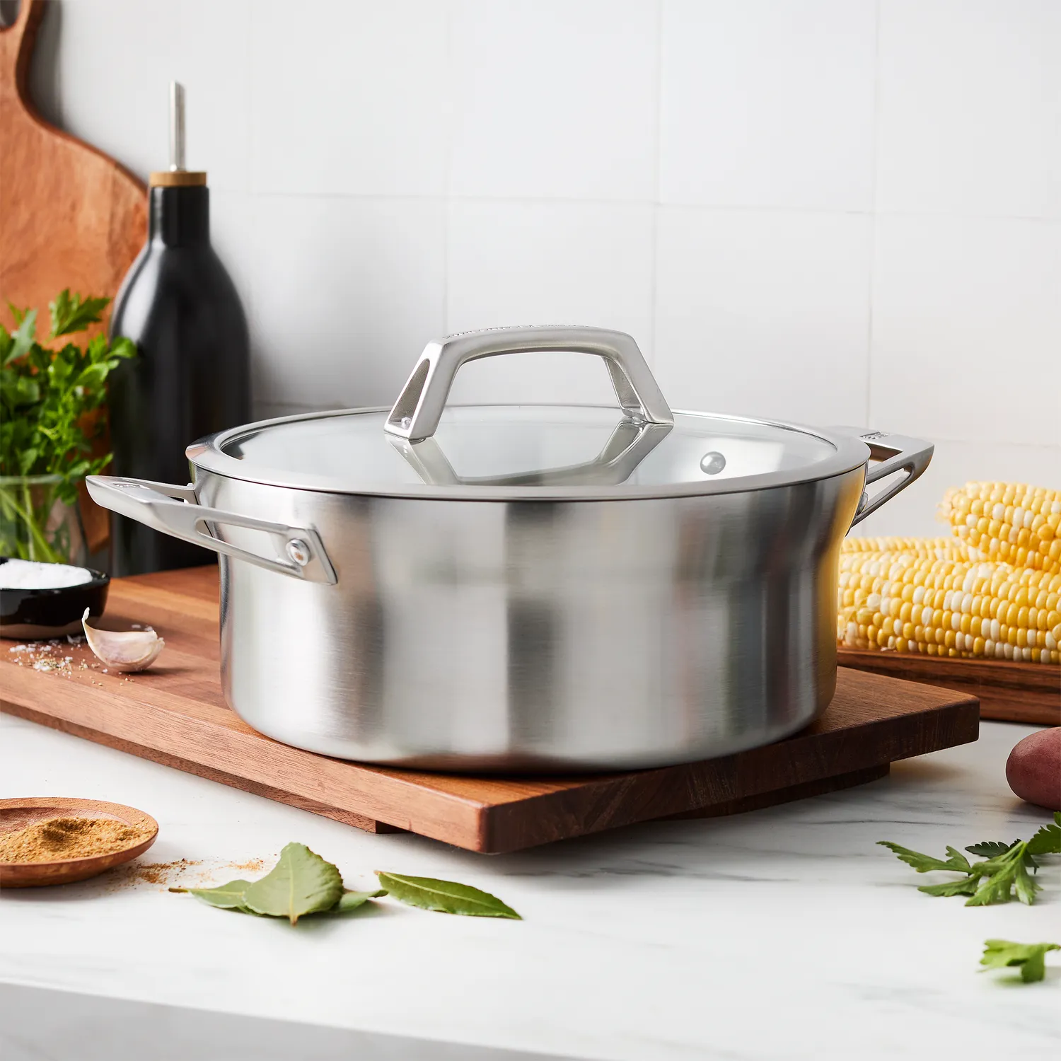 Zwilling Motion Stainless Steel Dutch Oven, 5 qt.