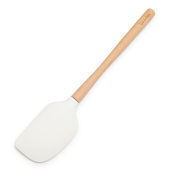 Sur La Table Flex-Core Jumbo Silicone Spatula with Wood Handle