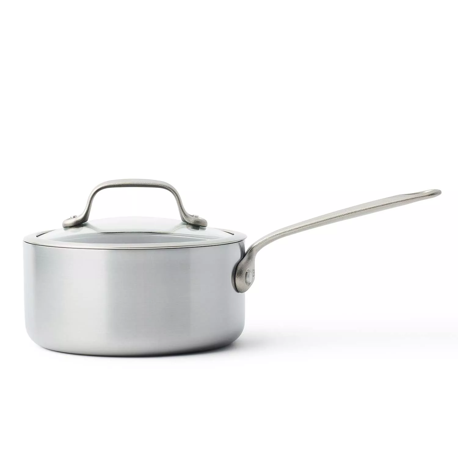 GreenPan Craft Steel Covered Saucepan, 3.3 qt.