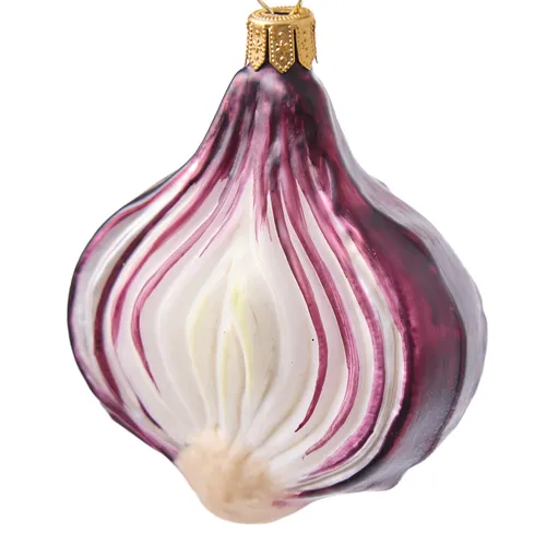 Sur la table Red Onion Ornament