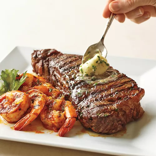 Steam-Grilled Surf and Turf