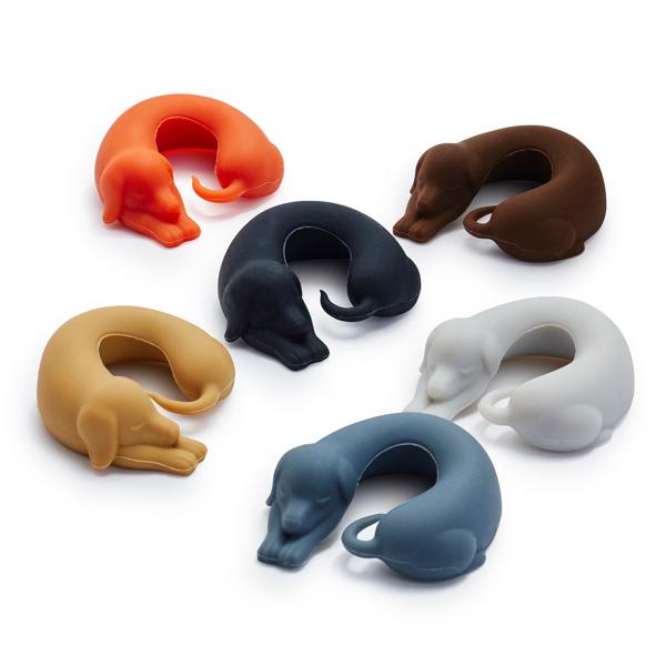 Fred Winer Dogs Wine Charms, Set of 6