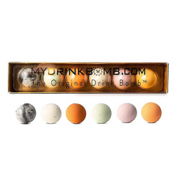 My Drink Bomb LLC Cocktail Bombs, Set of 6 