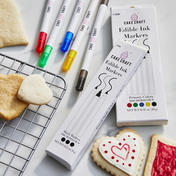 Cake Craft 3-Pack Edible Ink Markers, Black