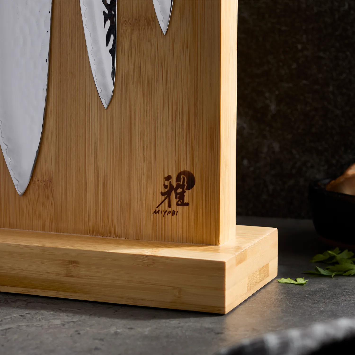 Miyabi Hisho 4-Piece Easel Knife Block Set