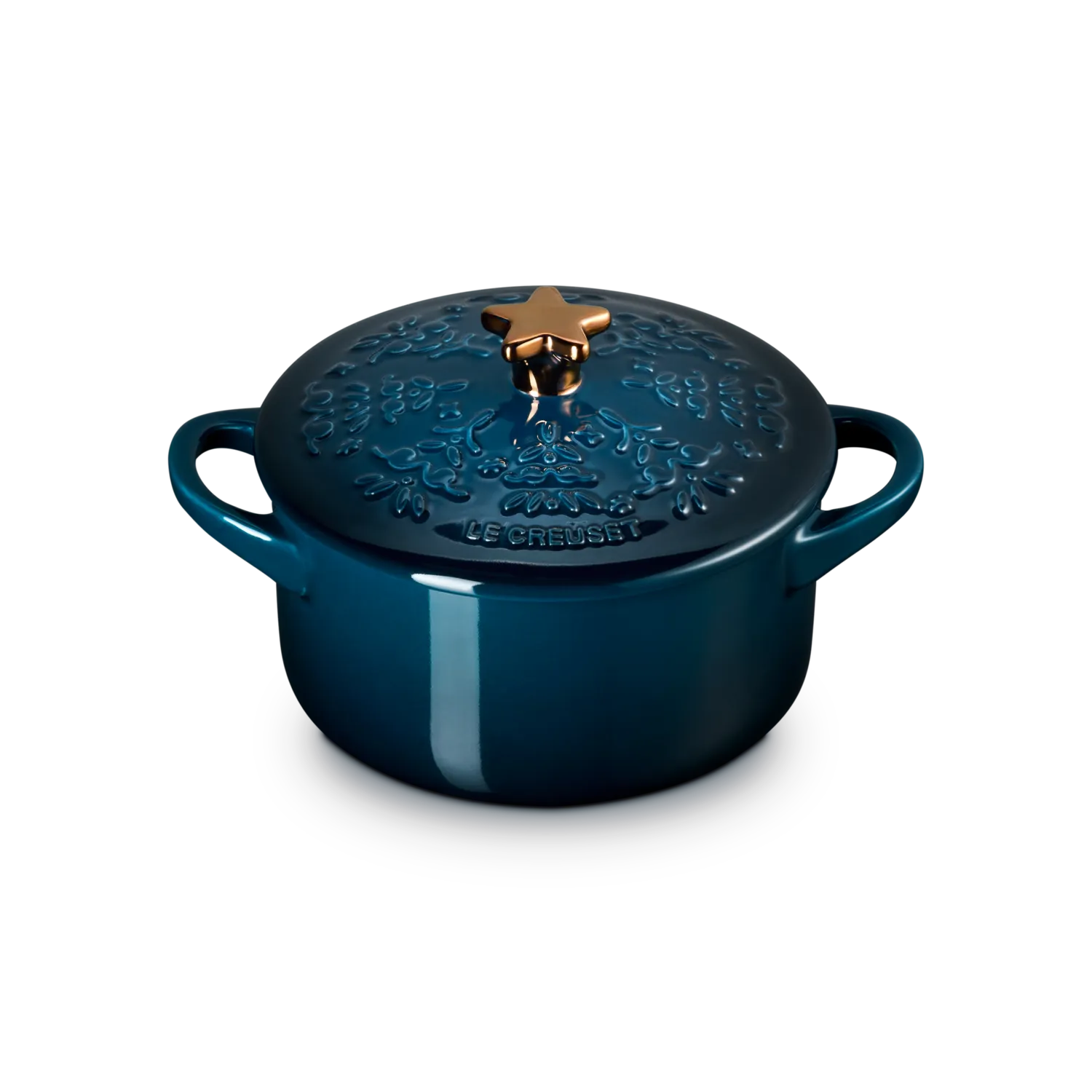 Le Creuset Stoneware Mini Cocotte with Star Knob, 24 oz.