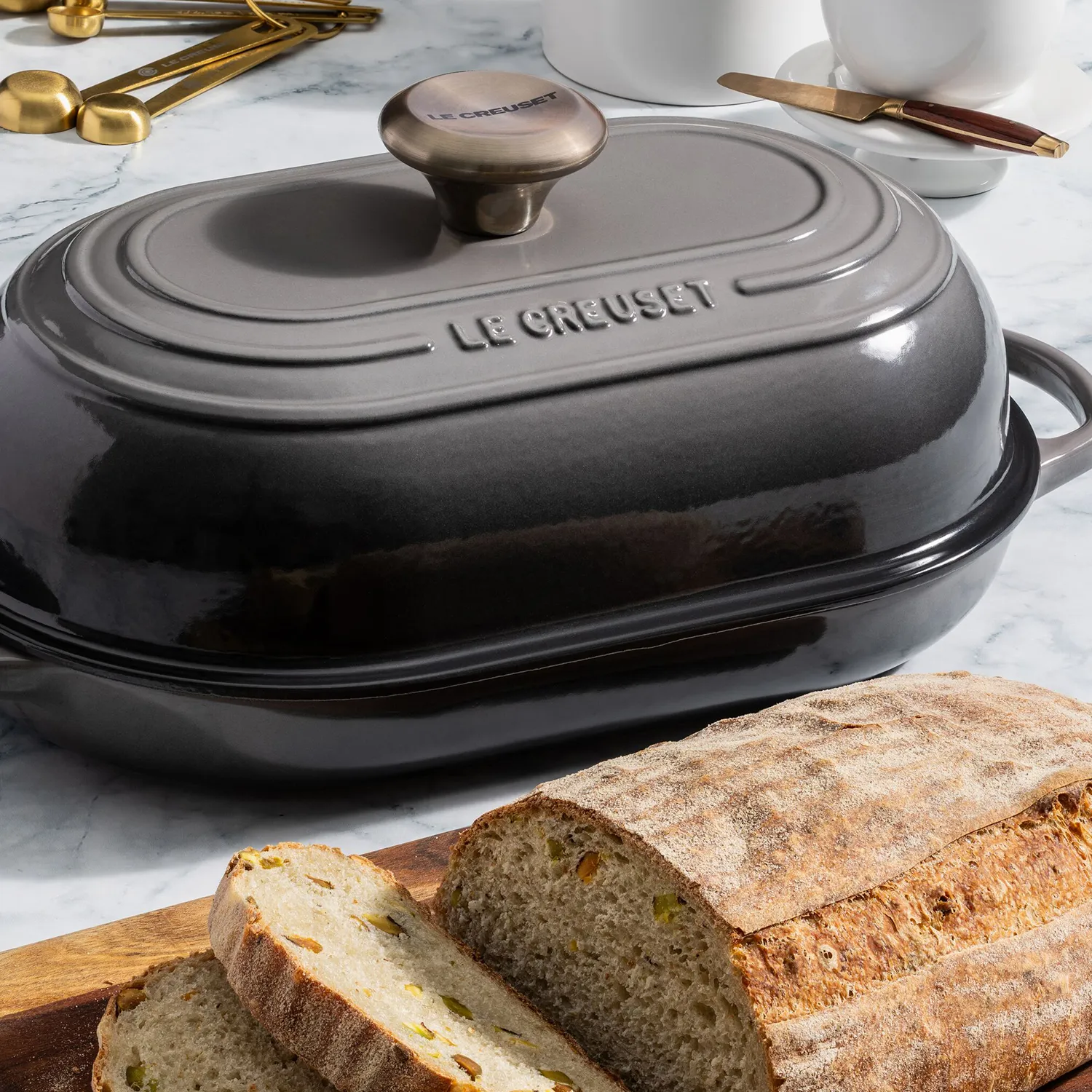Le Creuset Signature Oval Bread Oven, 1.5 qt.