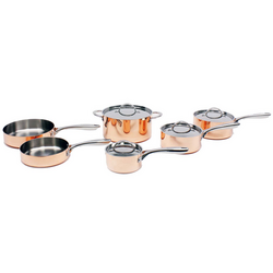 BergHOFF Vintage 10-Piece Copper Cookware Set