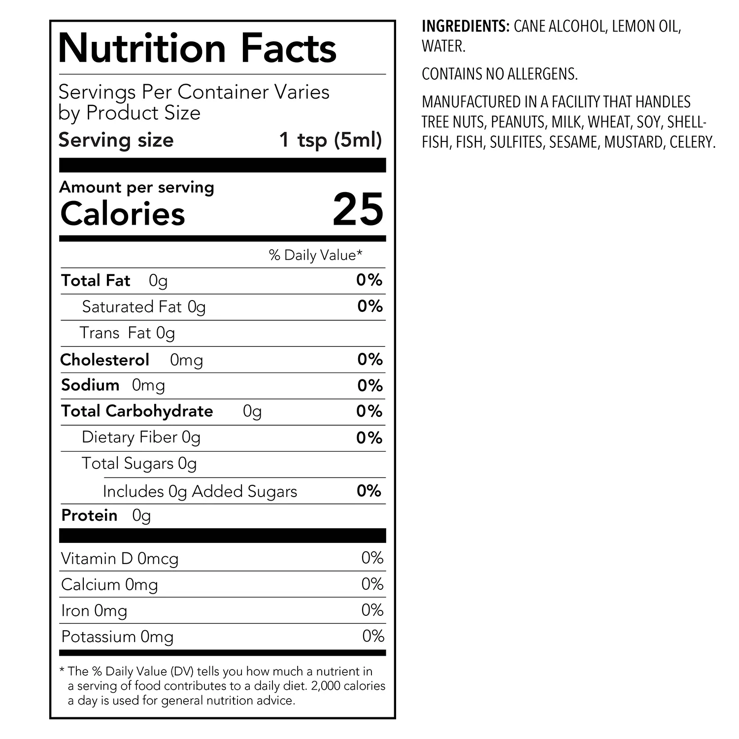 Nielsen Massey Pure Lemon Extract