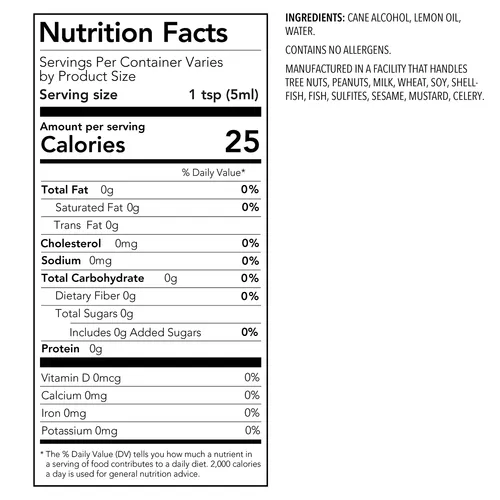Nielsen-Massey Pure Lemon Extract, 2 oz.