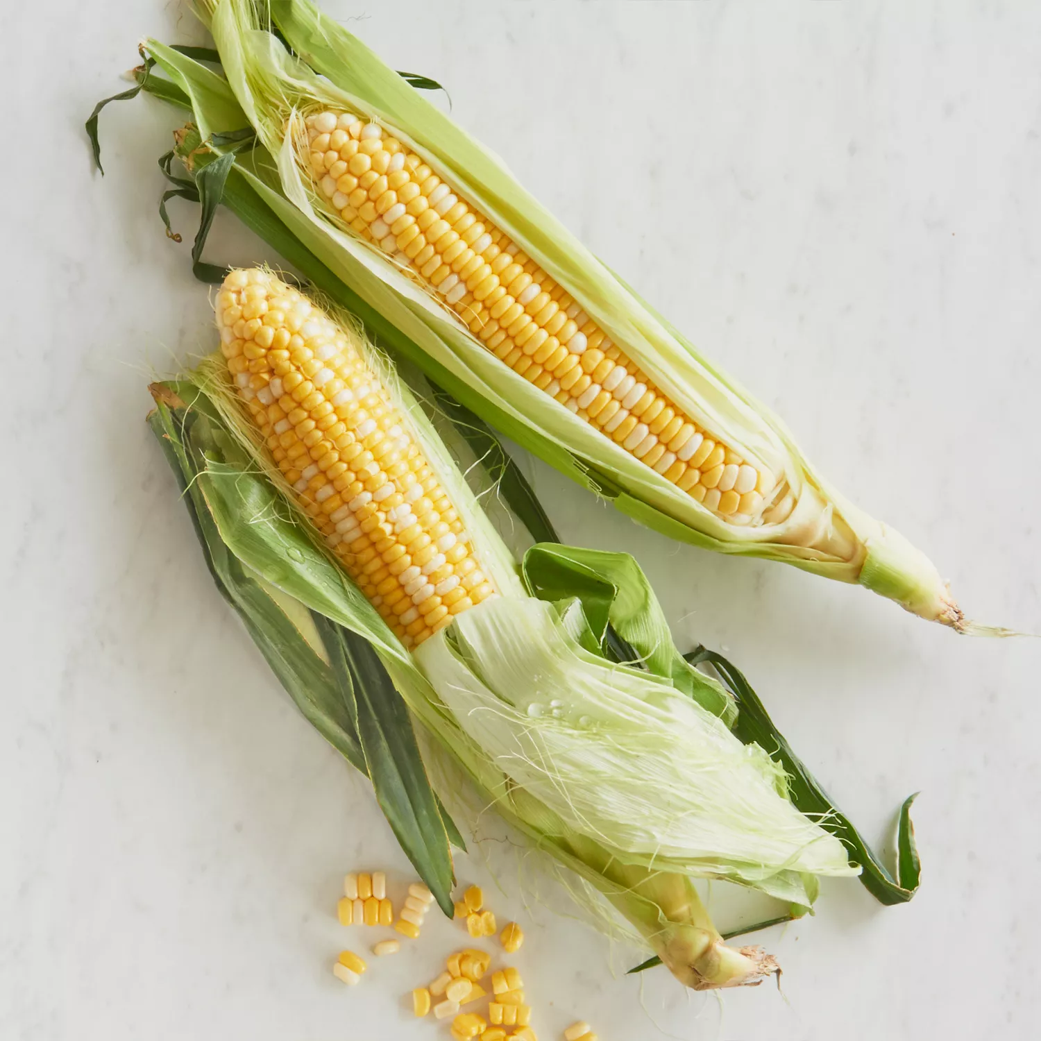 Street Corn (boiled corn with seasoned butter)-The Little Epicurean
