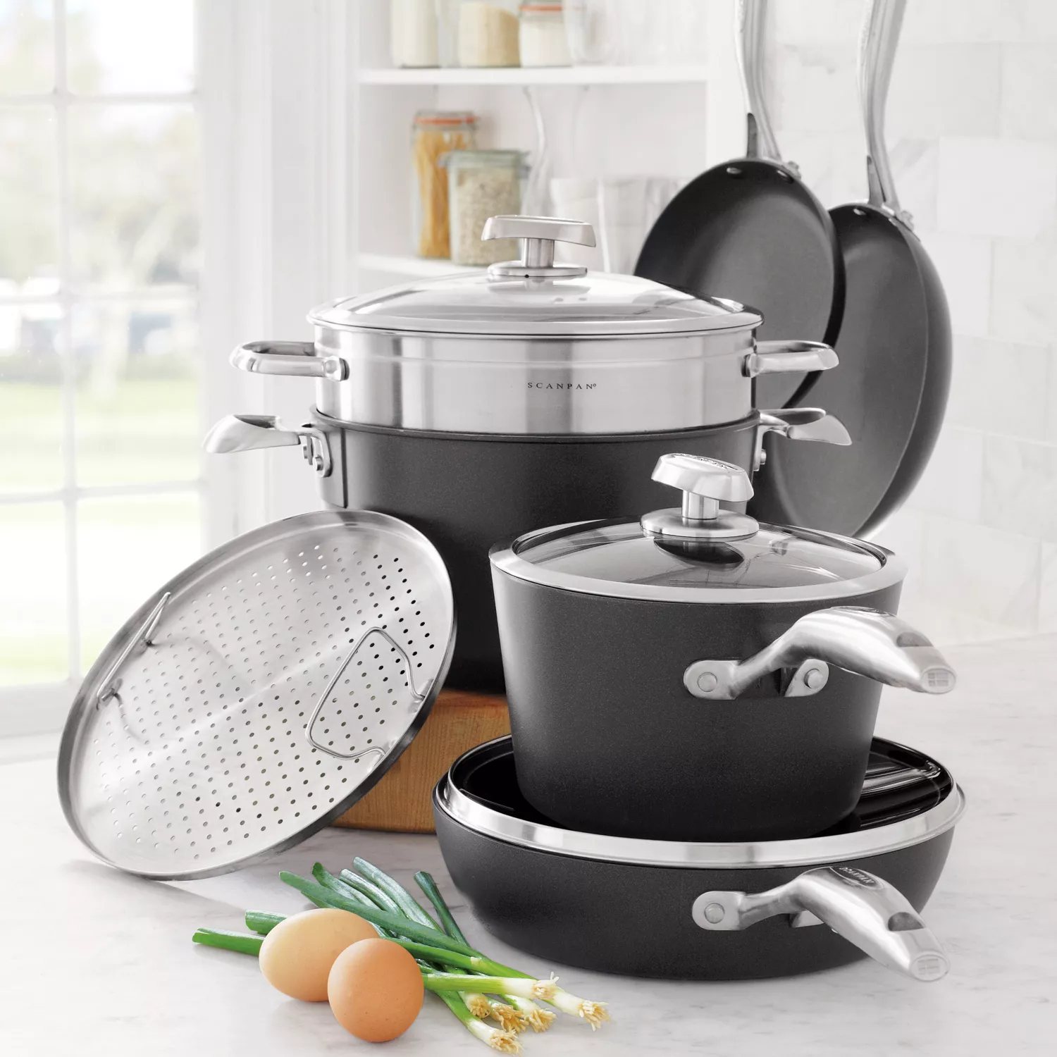 Scanpan Pro IQ Nonstick 9-Piece Set