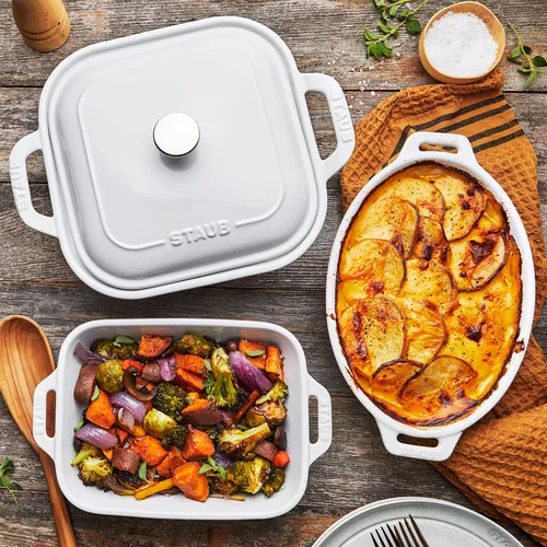 Staub Stoneware 4-Piece Baking Dish Set