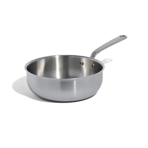 Made In Stainless Steel Clad Saucier, 3 qt. 