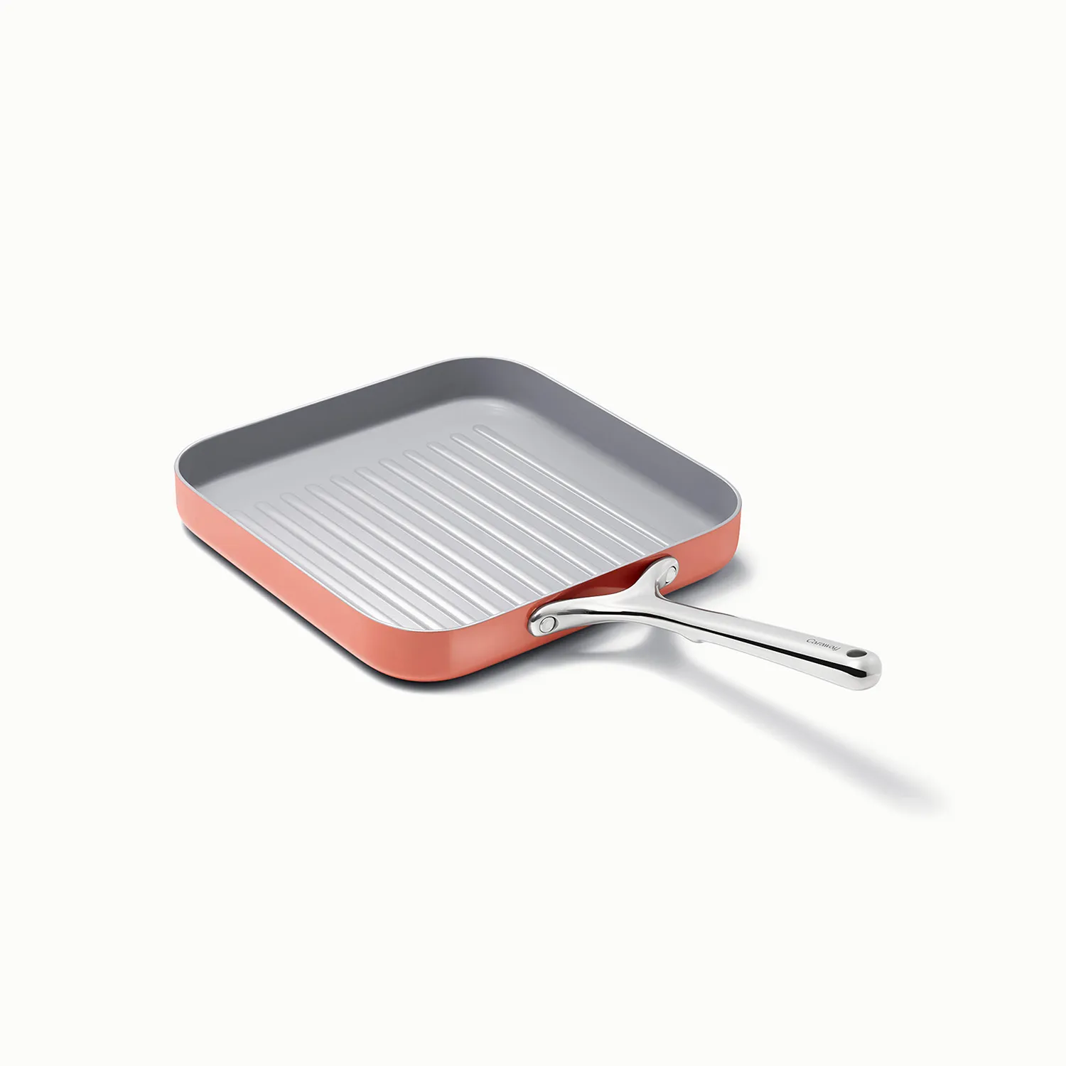 Caraway Ceramic Nonstick Square Grill Pan, 11"