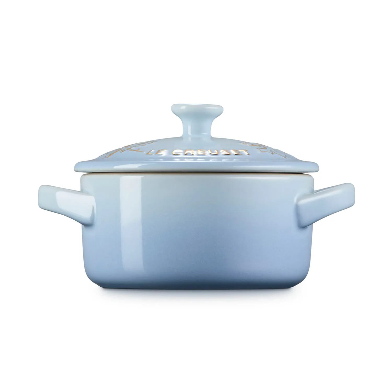 Le Creuset Holly Petite Cocotte, 8 oz.