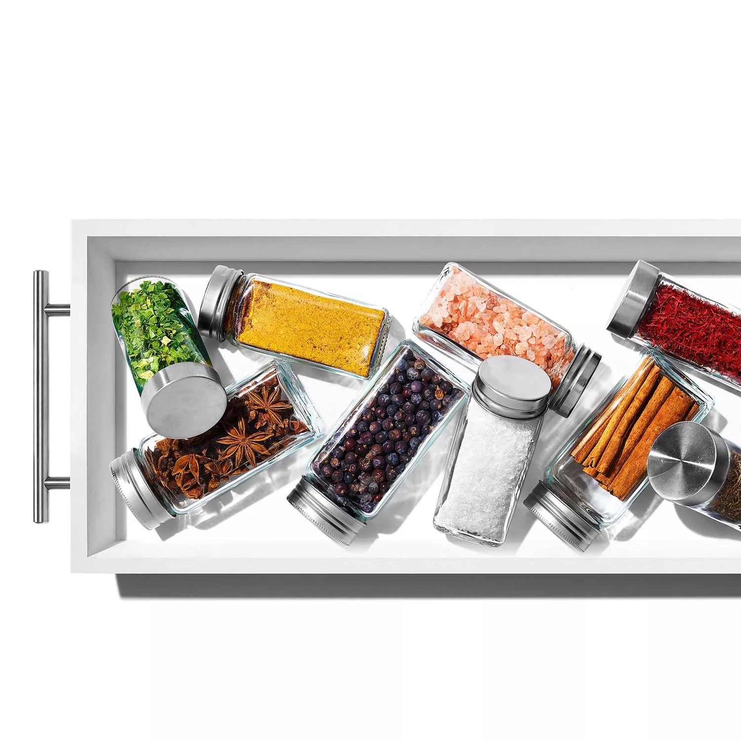 OXO Compact Spice Drawer Organizer