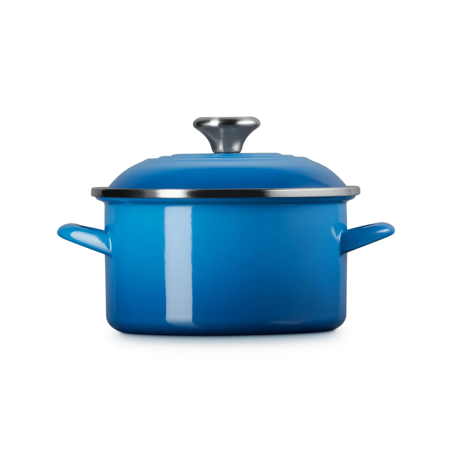Le Creuset Petite Enameled Steel Stockpot, 3.8 qt.