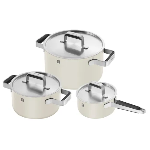 Zwilling Pure Stainless Steel 6-Piece Cookware Set