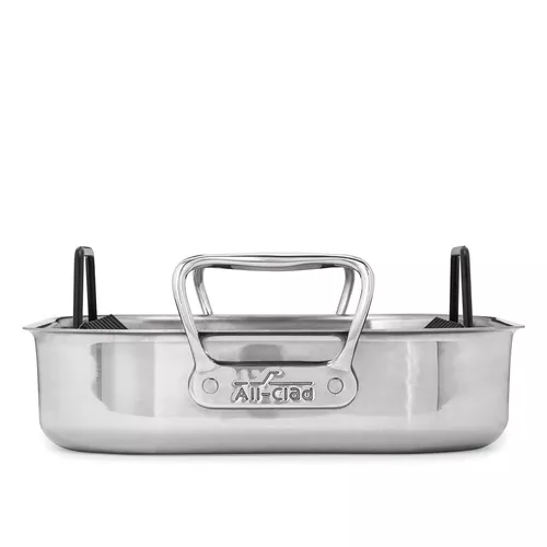 All-Clad Stainless Steel Roasting Pan with Nonstick Rack