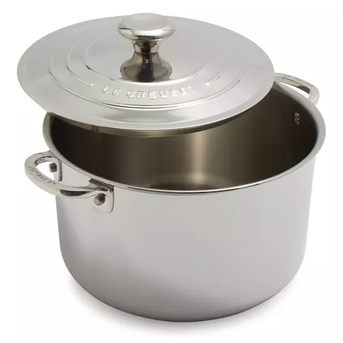 Le Creuset Stainless Steel Stockpot, 7 qt.
