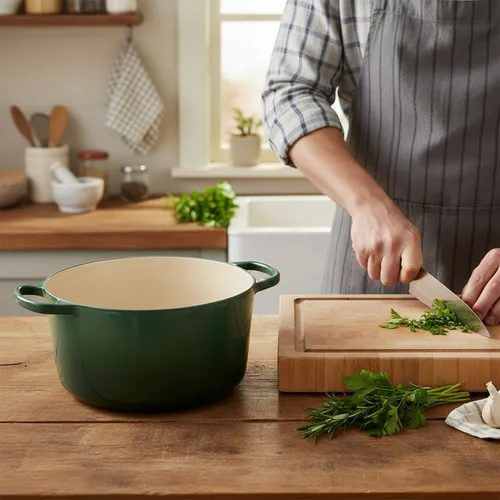 Le Creuset Signature Deep Round Dutch Oven, 6.5 qt.