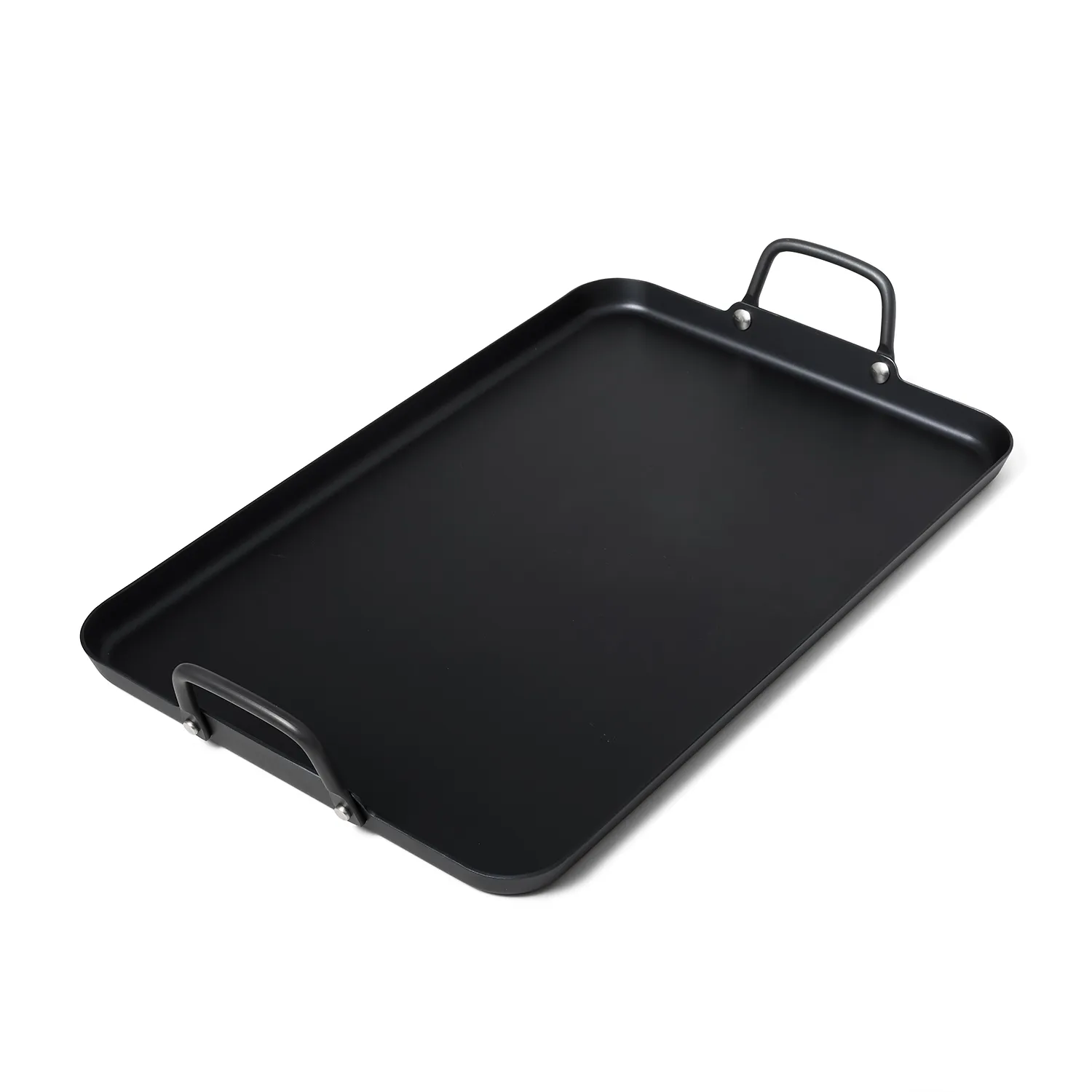Sur La Table Carbon Steel Double Burner Griddle, 17" x 11"