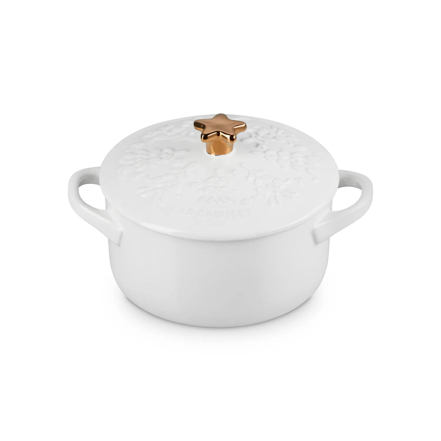 Le Creuset Stoneware Mini Cocotte with Star Knob, 24 oz.