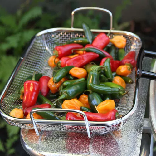 Outset Stainless Steel Roasting Basket