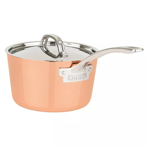 Viking 4-Ply Contemporary 9-Piece Copper Cookware Set