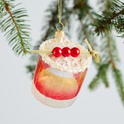 Sur La Table Old-Fashioned Glass Ornament, 3" This is a very cute ornament