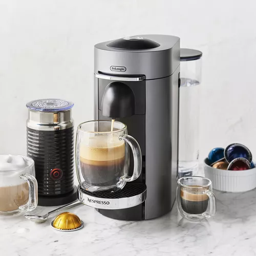 Nespresso VertuoPlus Deluxe by De&#8217;Longhi with Aeroccino 3 Frother