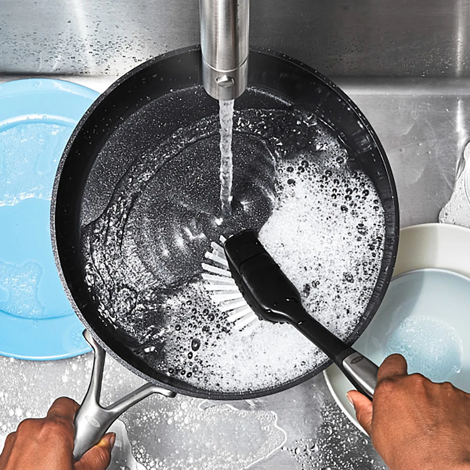 OXO Stainless Steel Dish Brush