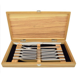 Wüsthof Stainless Steel Steak Knife & Carving Set 10 PC stainless steel Mignon steak & carving set