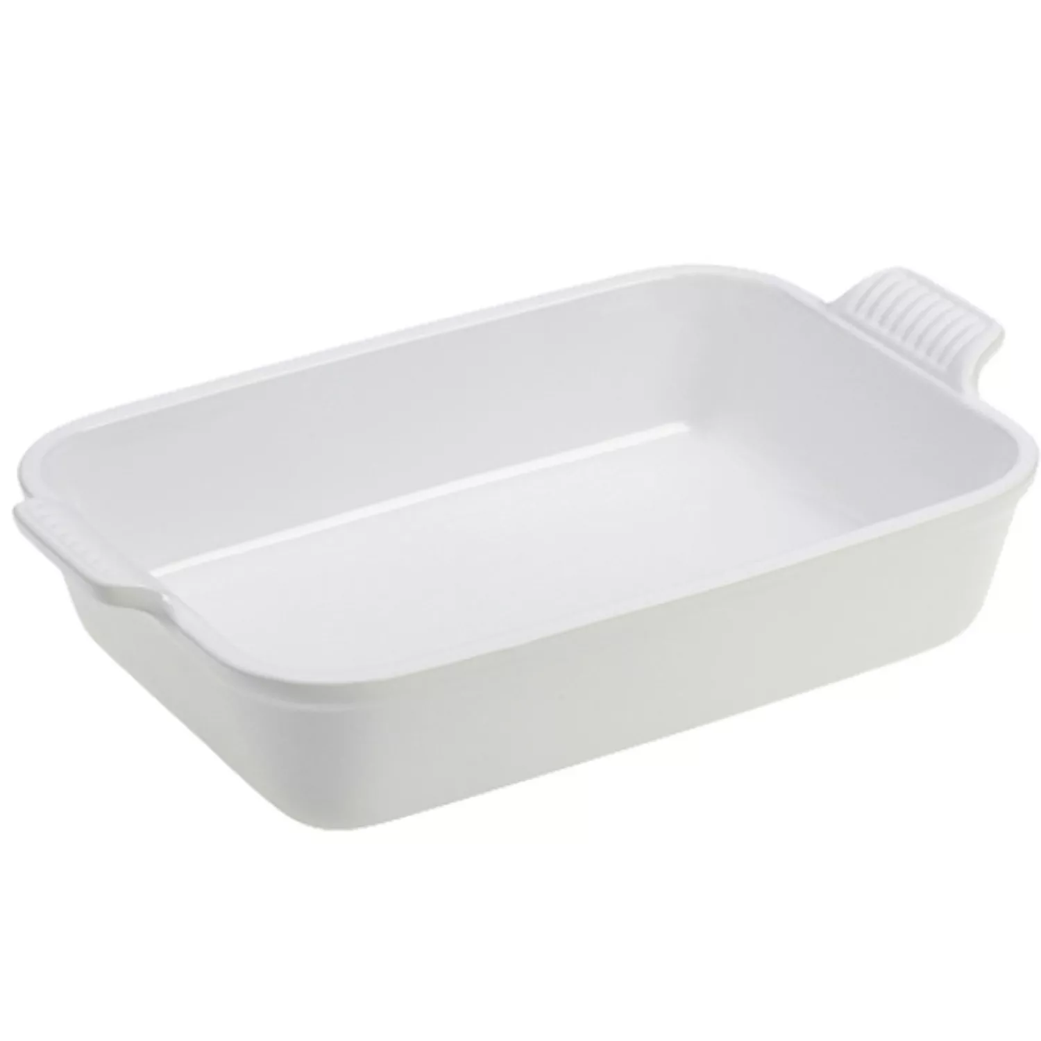 Le Creuset Heritage Set of 3 Rectangular Dishes - White