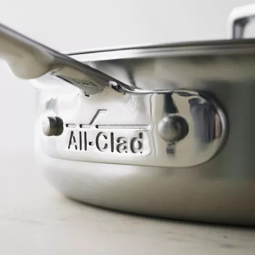 All-Clad D5 Brushed Stainless Steel Saut&#233; Pans