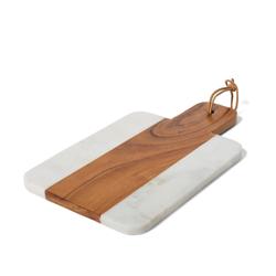 Sur La Table Marble and Acacia Wood Cheese Board